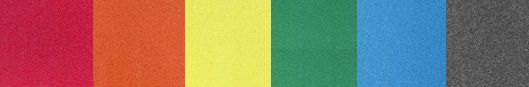 Возможные цвета поролона